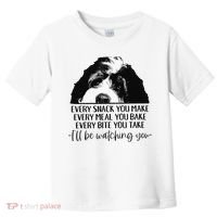 Bernedoodle Ill Be Watching You Bernedoodle Dog Lovers Gift Toddler T-Shirt thumb 0