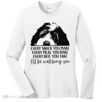 Bernedoodle Ill Be Watching You Bernedoodle Dog Lovers Gift Women's Long Sleeve Shirt thumb 0