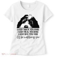 Bernedoodle Ill Be Watching You Bernedoodle Dog Lovers Gift Women's T-Shirt thumb 0