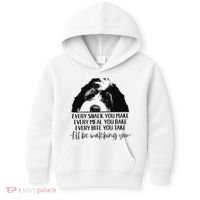 Bernedoodle Ill Be Watching You Bernedoodle Dog Lovers Gift Kids Hoodie thumb 0