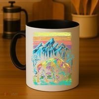 Bison Illustration Coffee Mug thumb 4