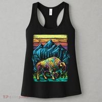 Bison Illustration Women's Tank Top thumb 3