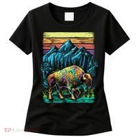 Bison Illustration Women's T-Shirt thumb 0