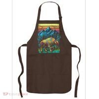 Bison Illustration Apron thumb 0