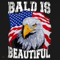 Bald Is Beautiful 4th Of July Independence Day Bald Eagle Sweatshirt thumb 3