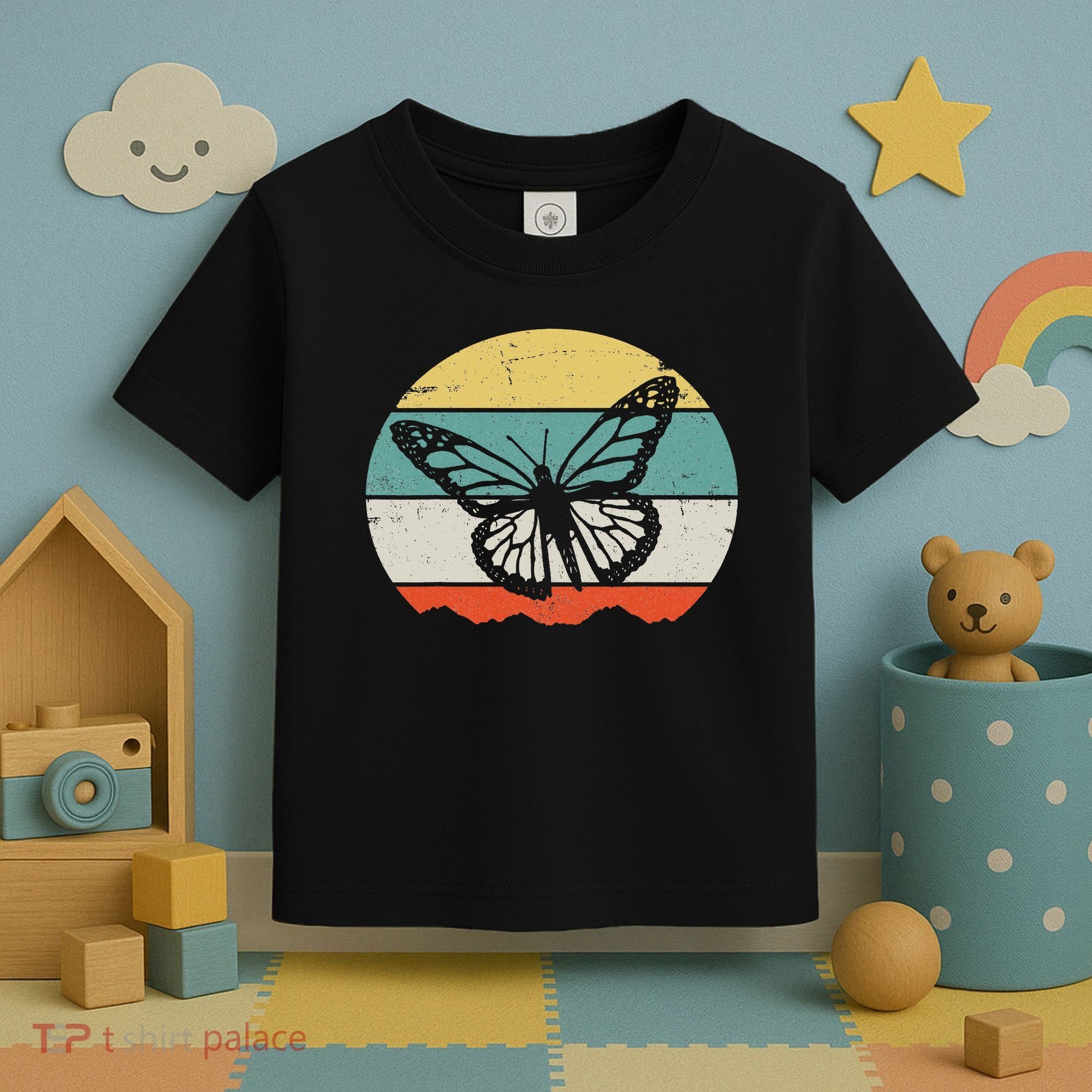 Butterfly Insect Toddler T-Shirt