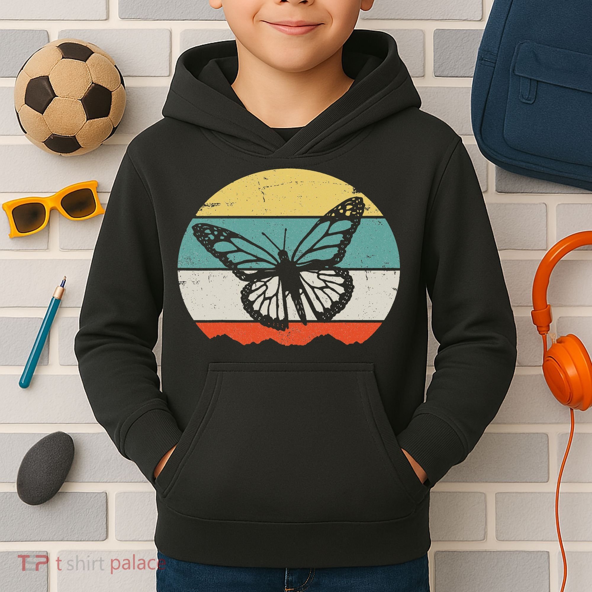 Butterfly Insect Kids Hoodie