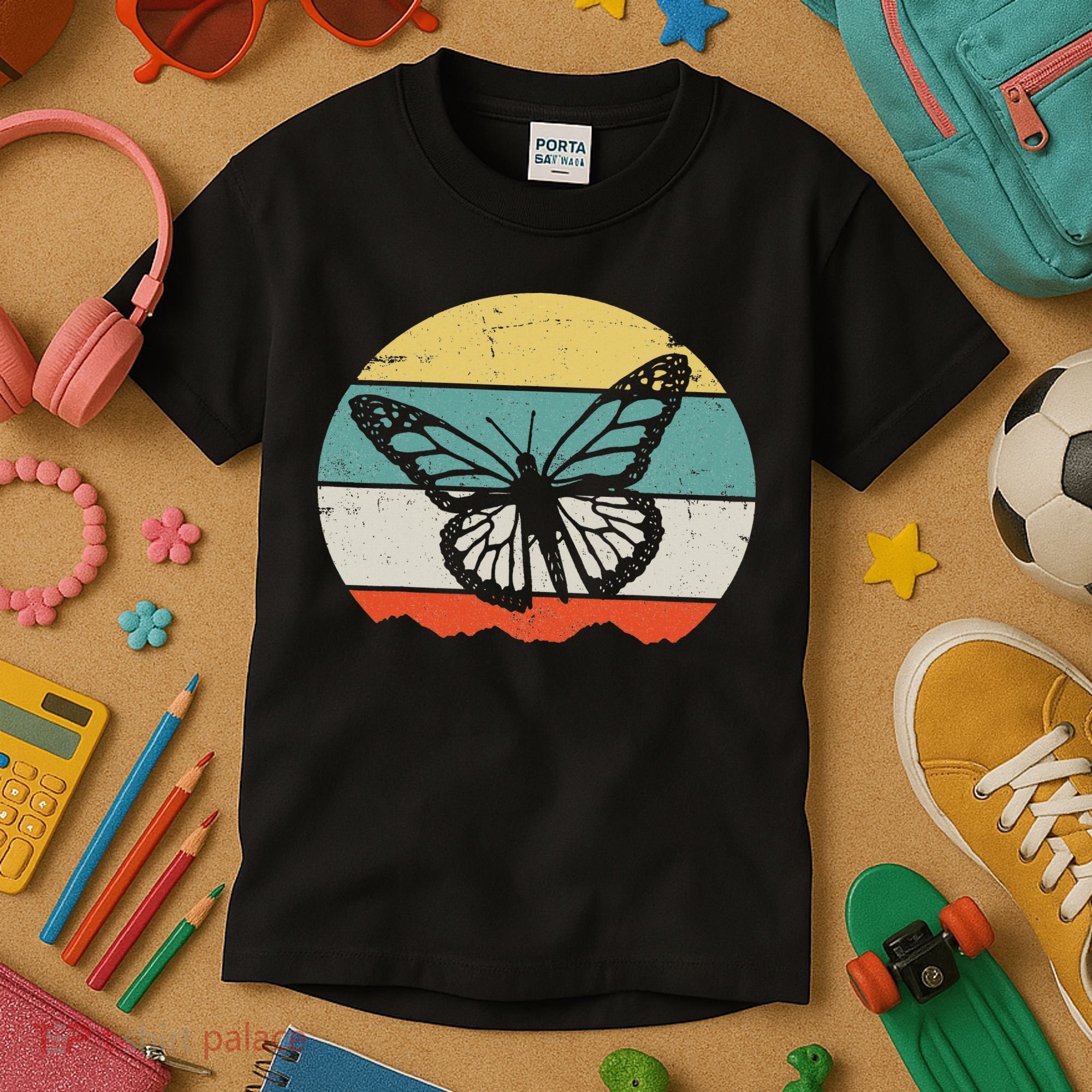 Butterfly Insect Kids T-Shirt