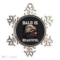 Bald Is Beautiful 4th Of July Independence Day Bald Eagle Ornament thumb 0