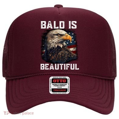 Bald Is Beautiful 4th Of July Independence Day Bald Eagle Hat