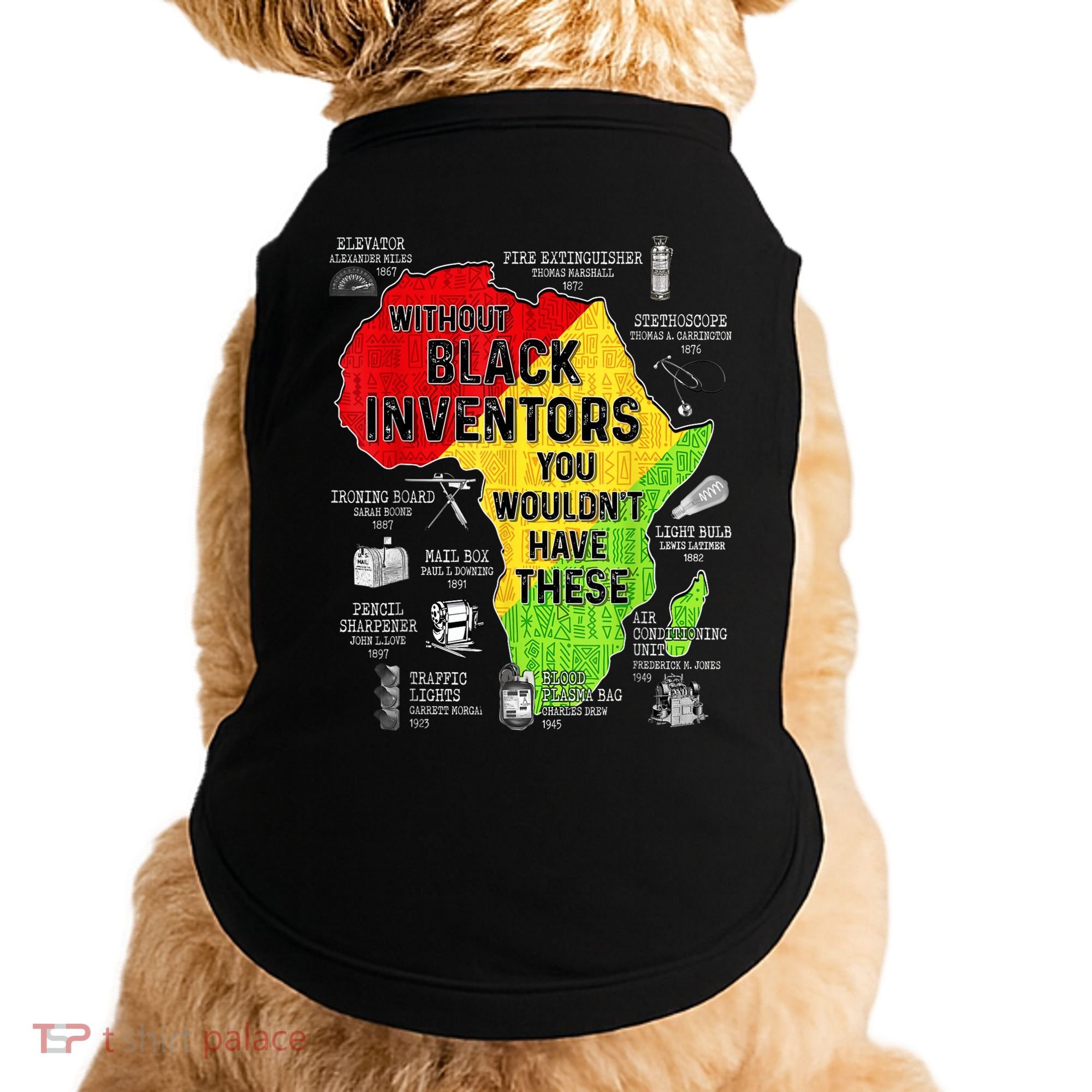 Black Inventors Black Excellence Black History Doggie Tank