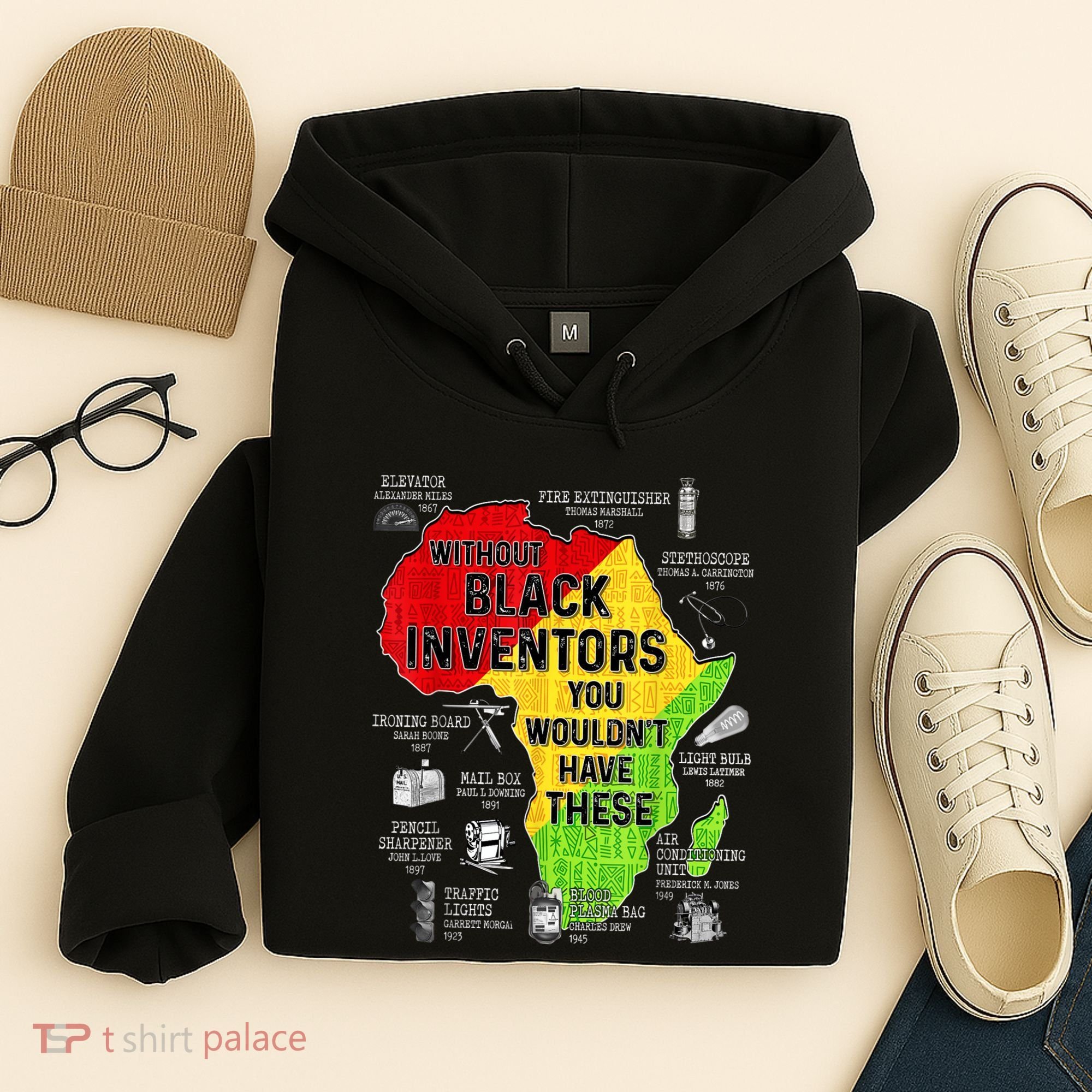 Black Inventors Black Excellence Black History Hoodie