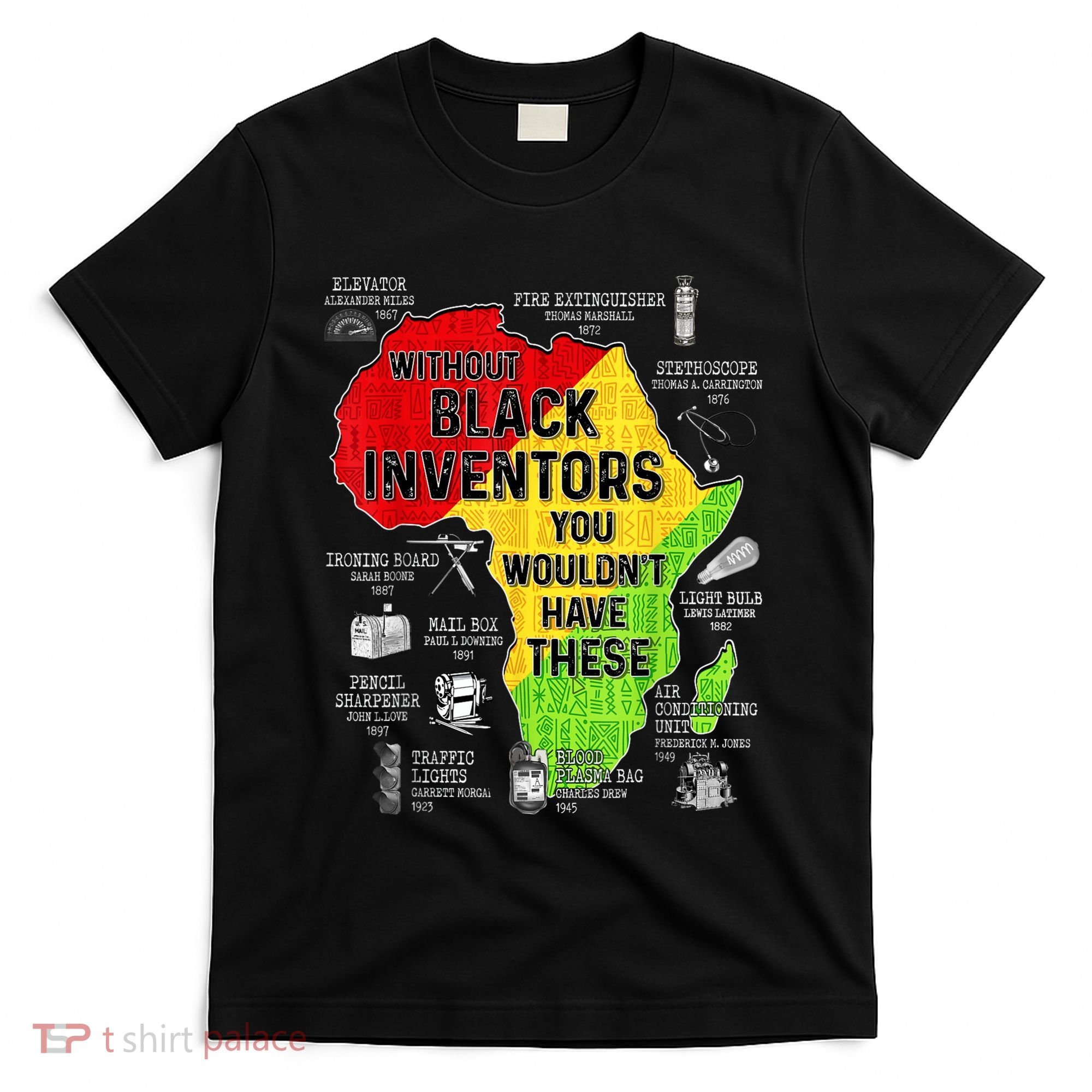 Black Inventors Black Excellence Black History T-Shirt