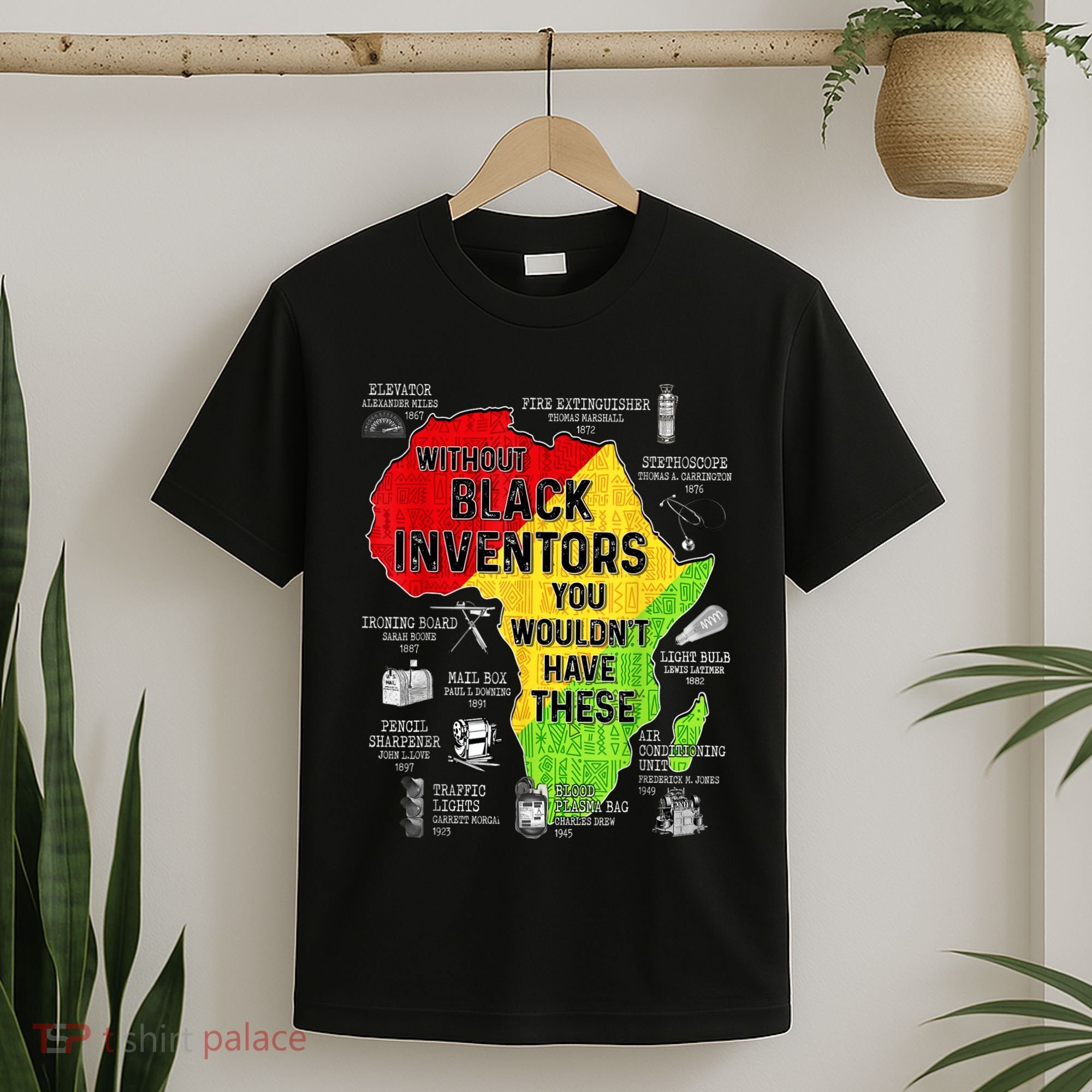 Black Inventors Black Excellence Black History T-Shirt