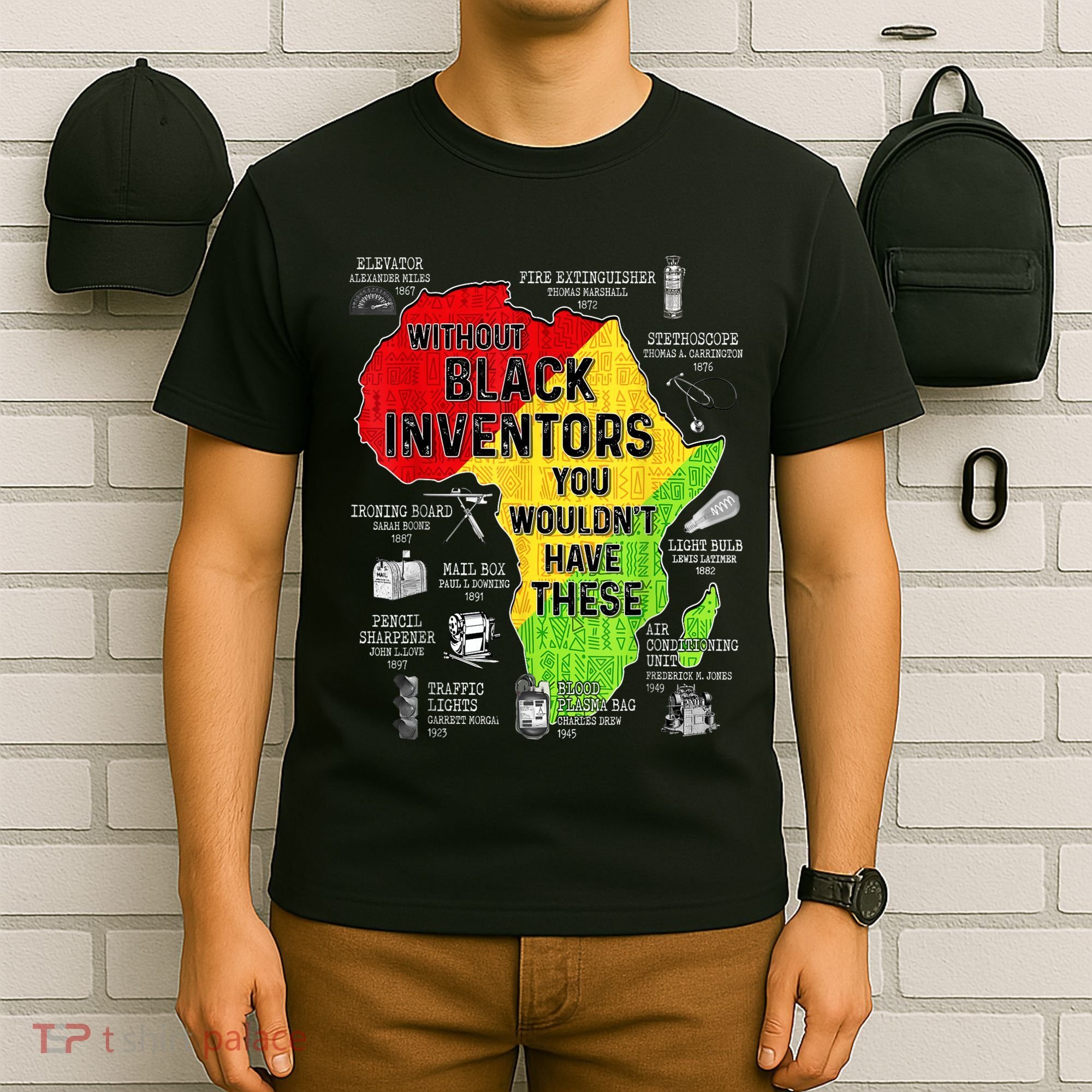 Black Inventors Black Excellence Black History T-Shirt