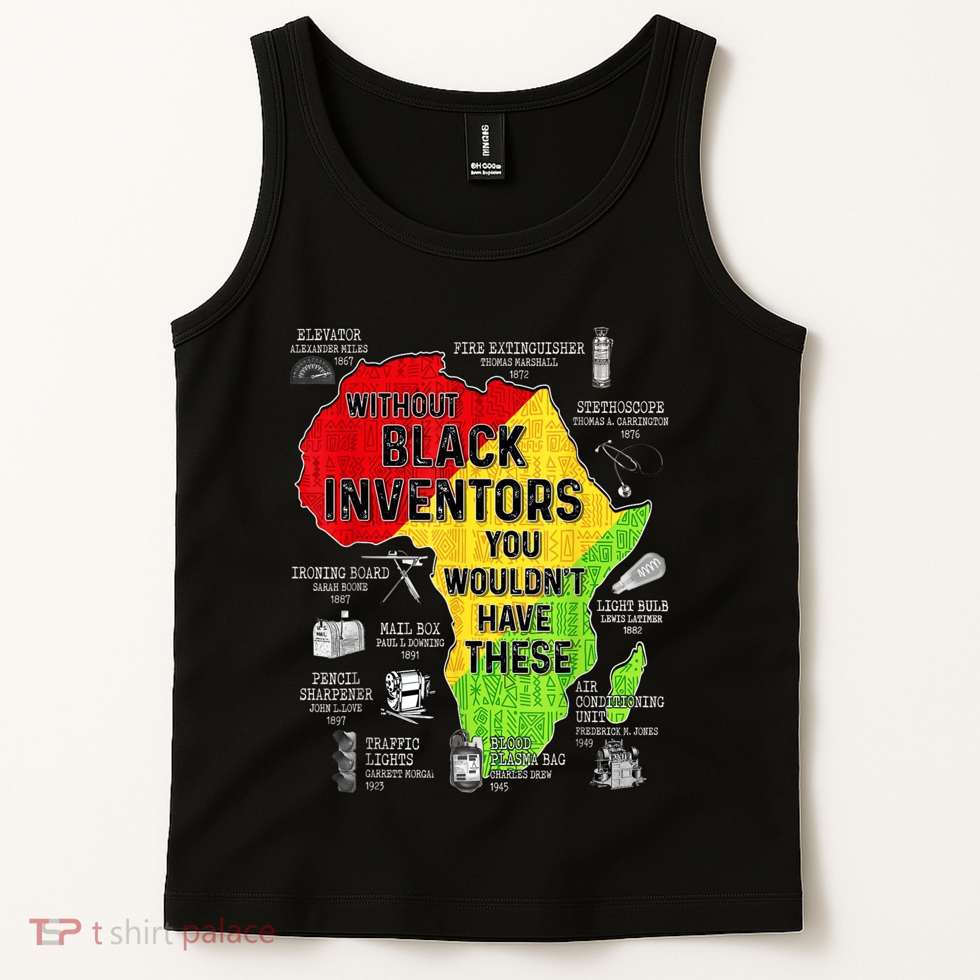 Black Inventors Black Excellence Black History Tank Top