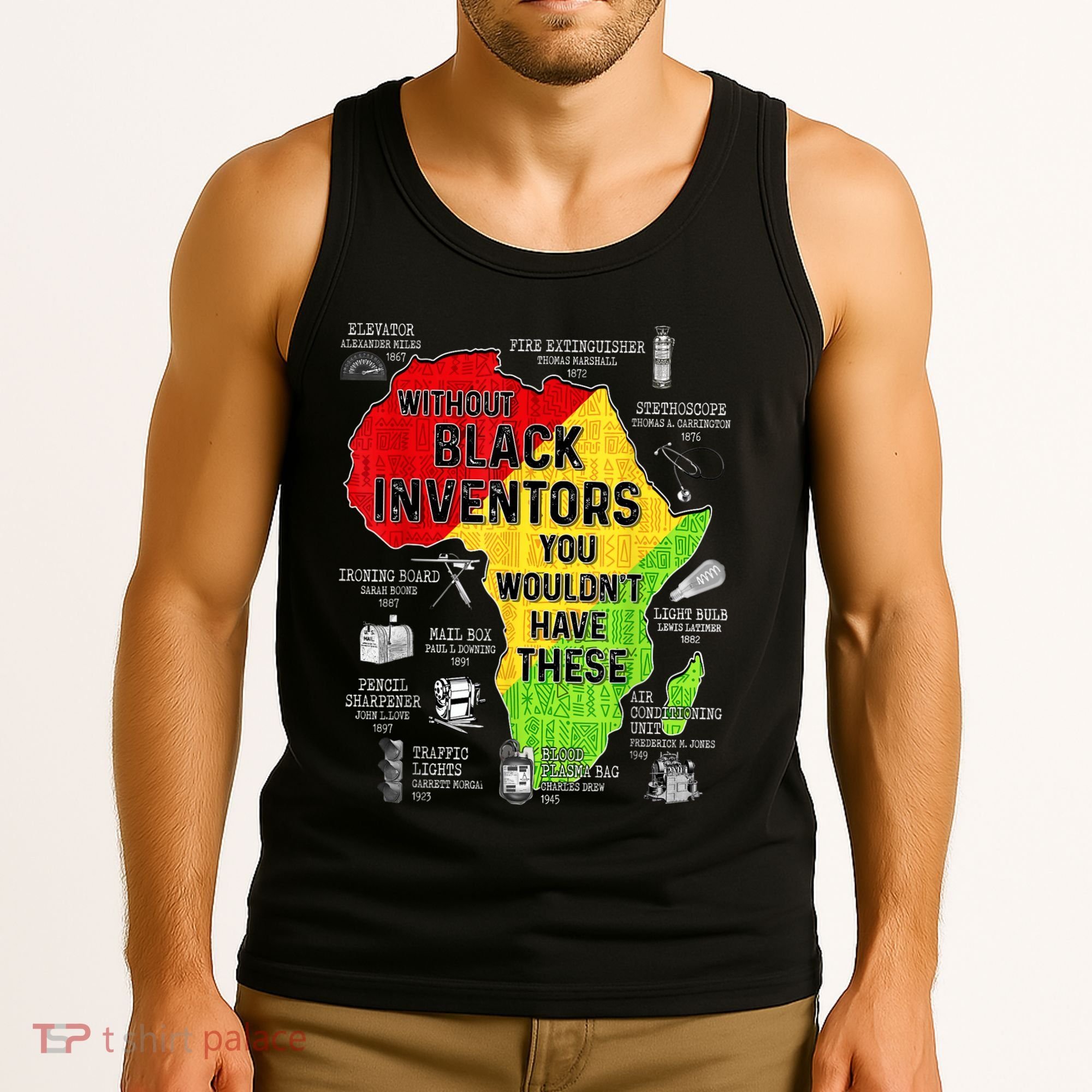 Black Inventors Black Excellence Black History Tank Top