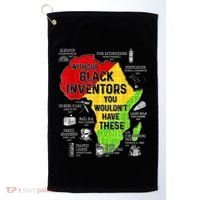 Black Inventors Black Excellence Black History Golf Towel thumb 0