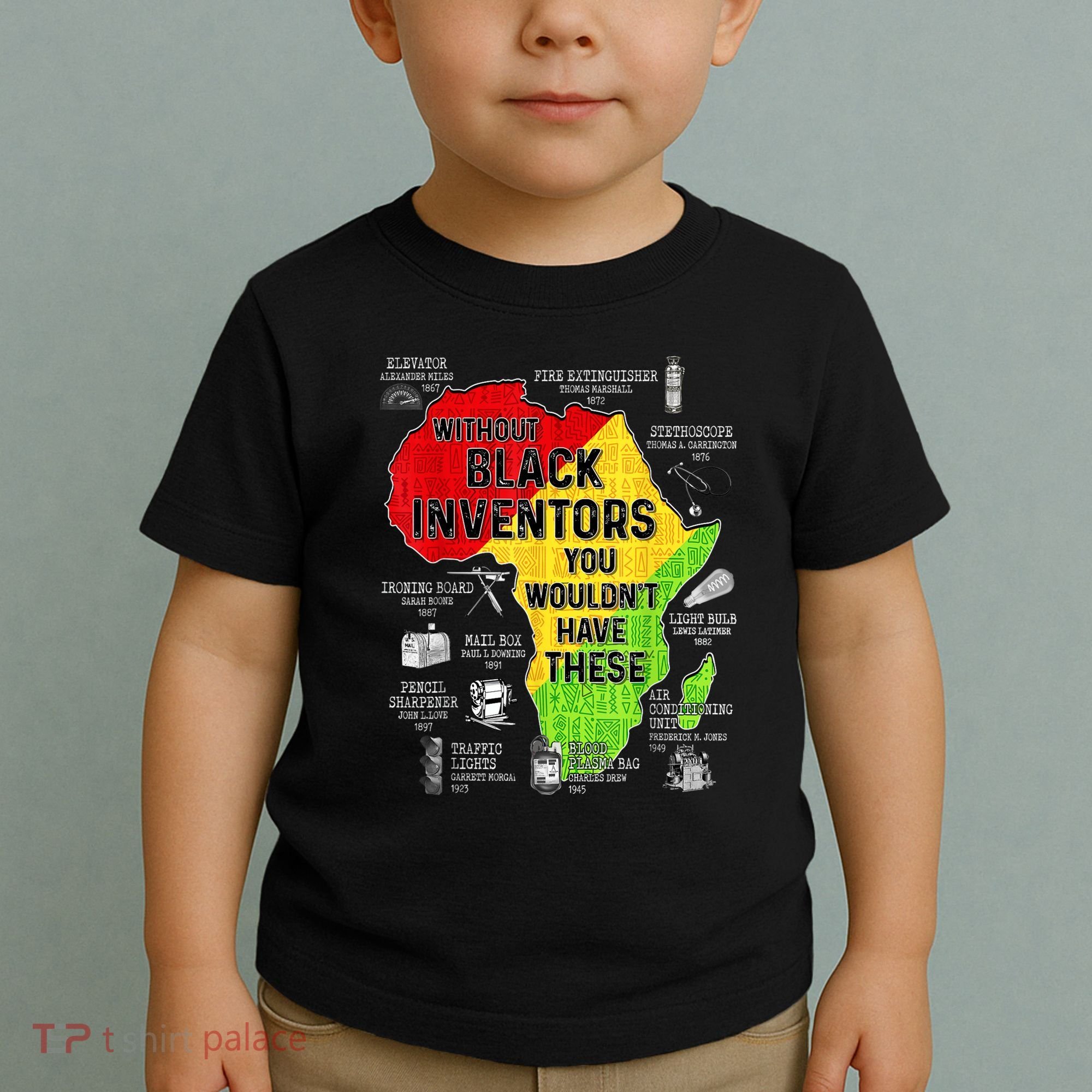 Black Inventors Black Excellence Black History Toddler T-Shirt