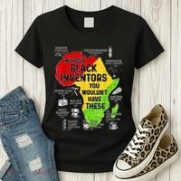 Black Inventors Black Excellence Black History Women's T-Shirt thumb 3