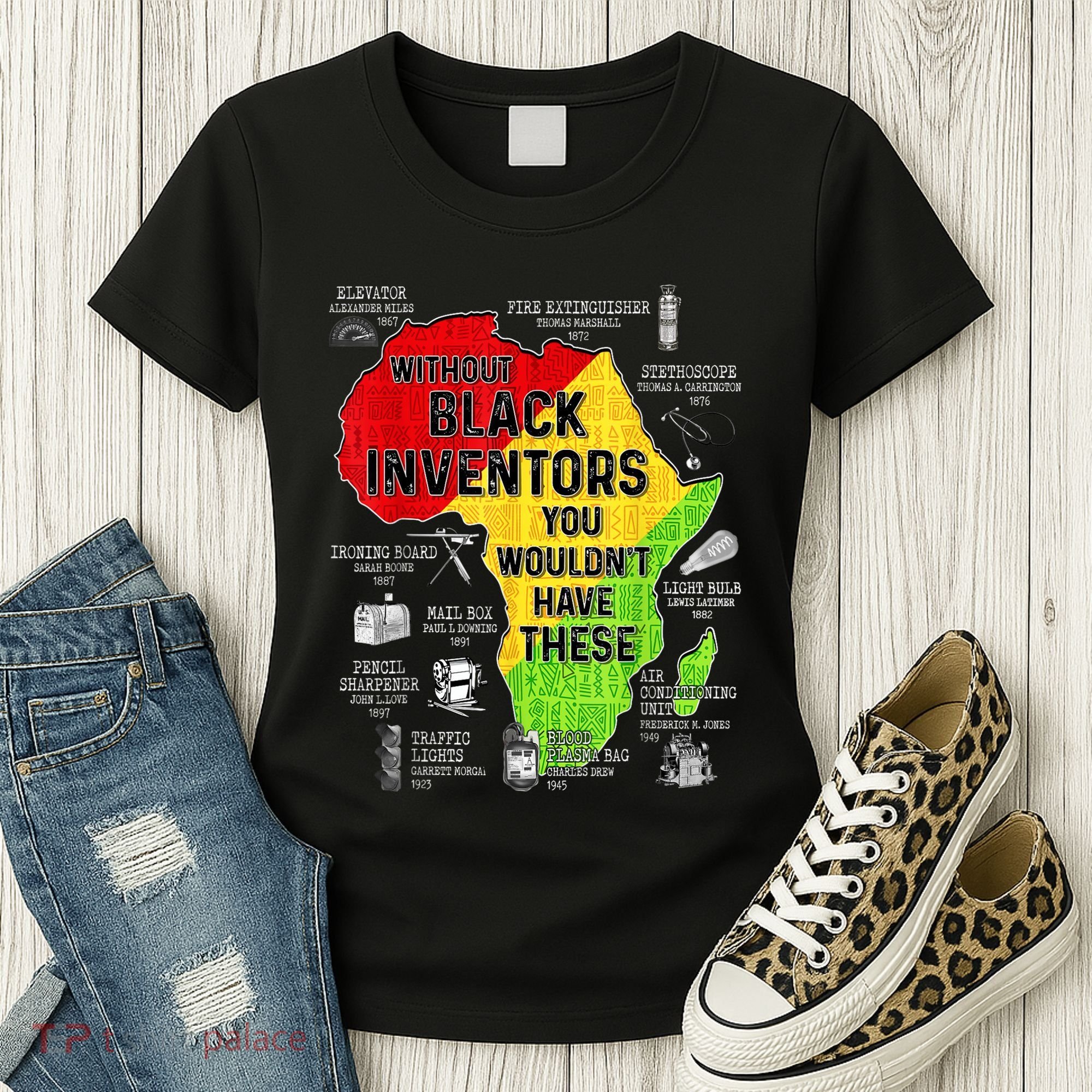 Black Inventors Black Excellence Black History Women's T-Shirt