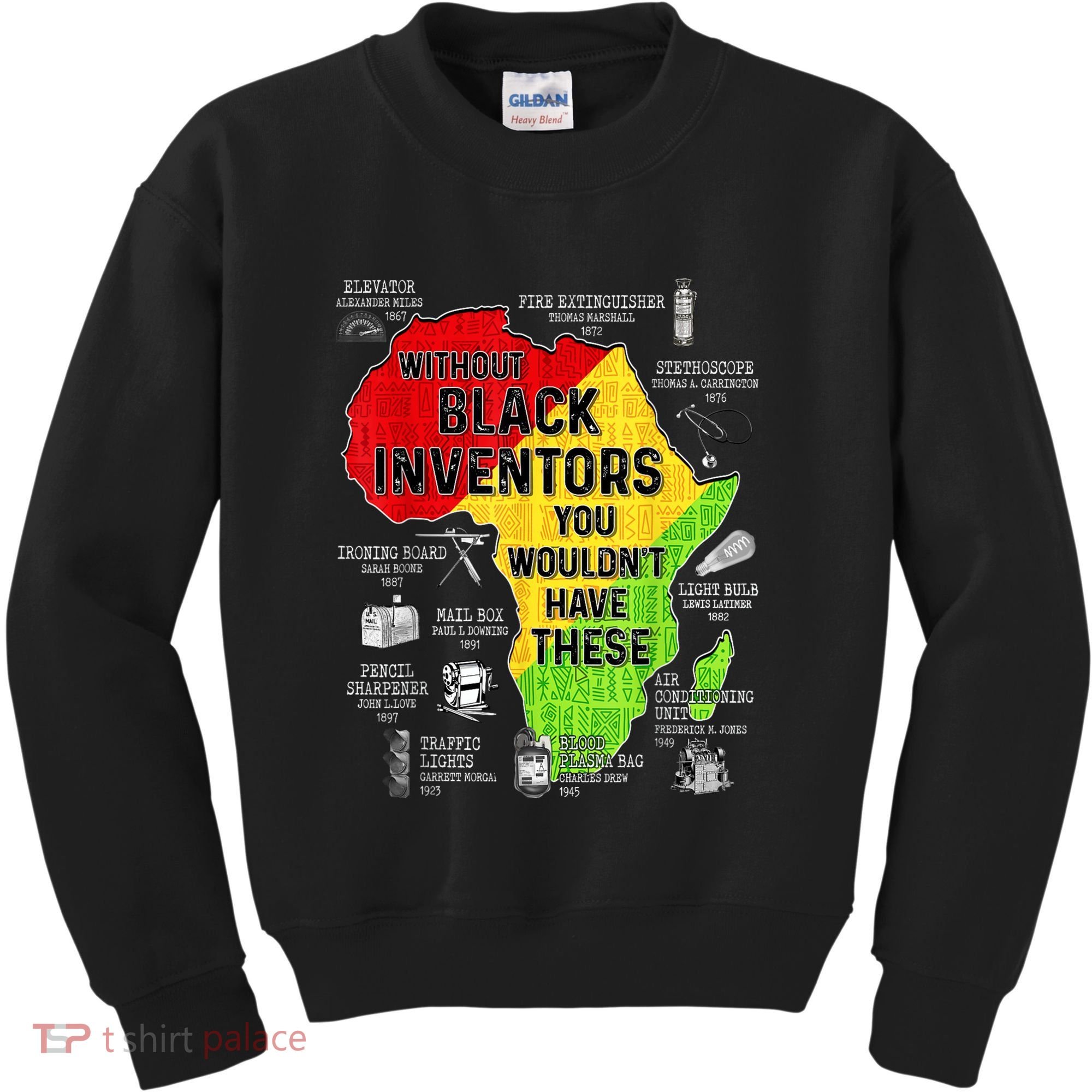 Black Inventors Black Excellence Black History Kids Sweatshirt