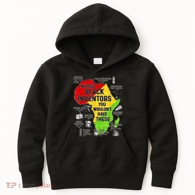 Black Inventors Black Excellence Black History Kids Hoodie