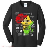Black Inventors Black Excellence Black History Kids Long Sleeve Shirt thumb 0