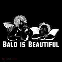 Bald Is Beautiful Angels Black Gift Doggie Tank thumb 4