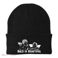 Bald Is Beautiful Angels Black Gift Beanie thumb 0