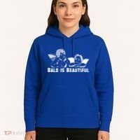 Bald Is Beautiful Angels Black Gift Hoodie thumb 5