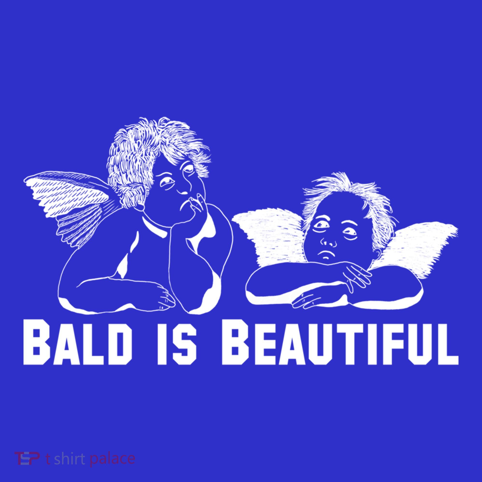 Bald Is Beautiful Angels Black Gift Sweatshirt