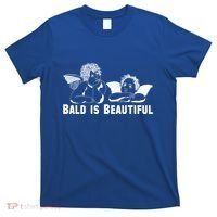 Bald Is Beautiful Angels Black Gift T-Shirt thumb 0