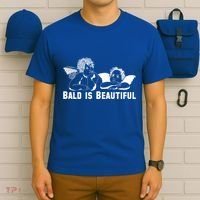 Bald Is Beautiful Angels Black Gift T-Shirt thumb 6
