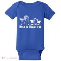Bald Is Beautiful Angels Black Gift Baby Bodysuit thumb 0