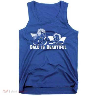 Bald Is Beautiful Angels Black Gift Tank Top