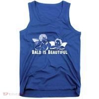Bald Is Beautiful Angels Black Gift Tank Top thumb 0