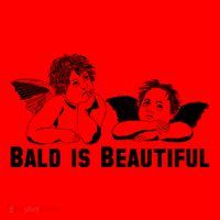 Bald Is Beautiful Angels Black Gift Santa Hat thumb 1