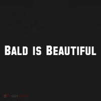Bald Is Beautiful Black Gift Pajama Set thumb 2
