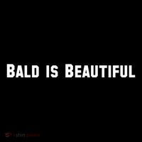 Bald Is Beautiful Black Gift Ornament thumb 1