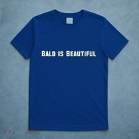 Bald Is Beautiful Black Gift T-Shirt thumb 5