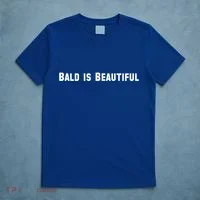 Bald Is Beautiful Black Gift T-Shirt thumb 5