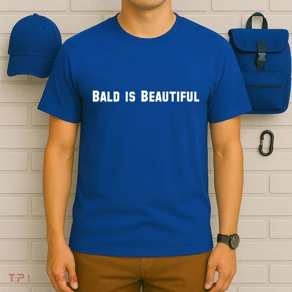 Bald Is Beautiful Black Gift T-Shirt