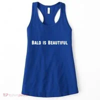 Bald Is Beautiful Black Gift Women's Tank Top thumb 0