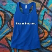 Bald Is Beautiful Black Gift Women's Tank Top thumb 3