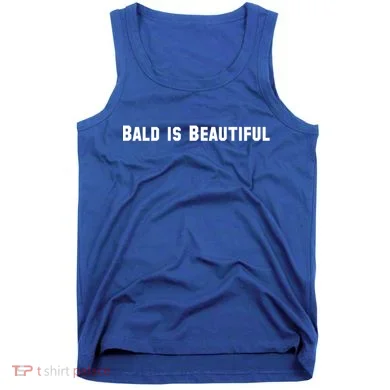 Bald Is Beautiful Black Gift Tank Top