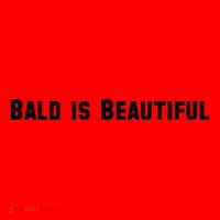 Bald Is Beautiful Black Gift Santa Hat thumb 1