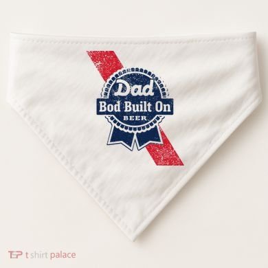 Bald Is Beautiful 4th Of July Independence Day Bald Eagle USA-Made Doggie Bandana