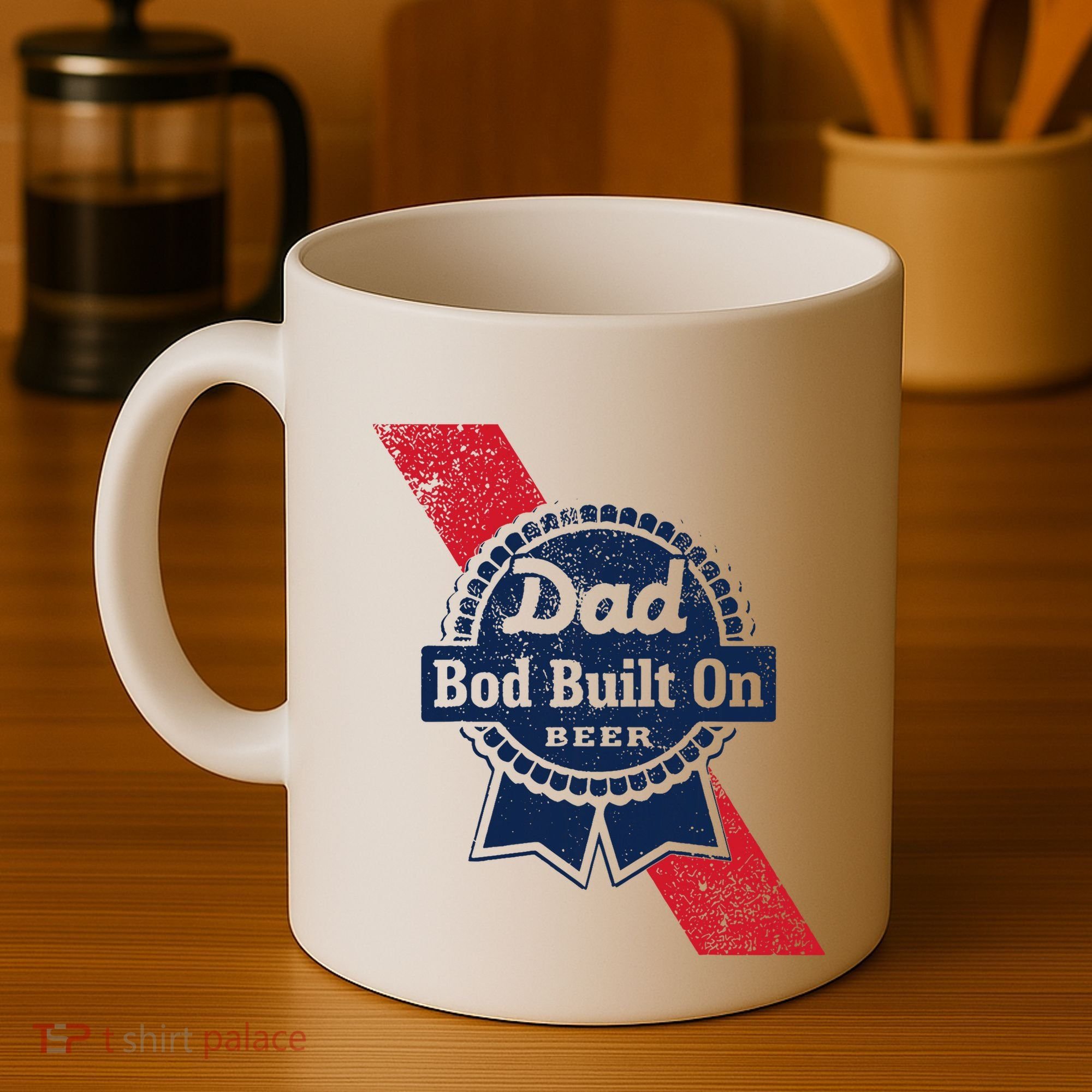 Bald Is Beautiful 4th Of July Independence Day Bald Eagle Coffee Mug