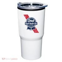 Bald Is Beautiful 4th Of July Independence Day Bald Eagle Tumbler thumb 0